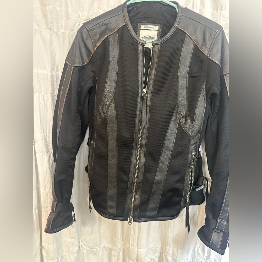 Harley-Davidson Black and Gray Performance Jacket